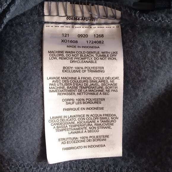 🆕 Columbia Men's Fleece Falls II Full Zip, Medium - Dark Mountain. NWT, Auth. - Picture 7 of 7